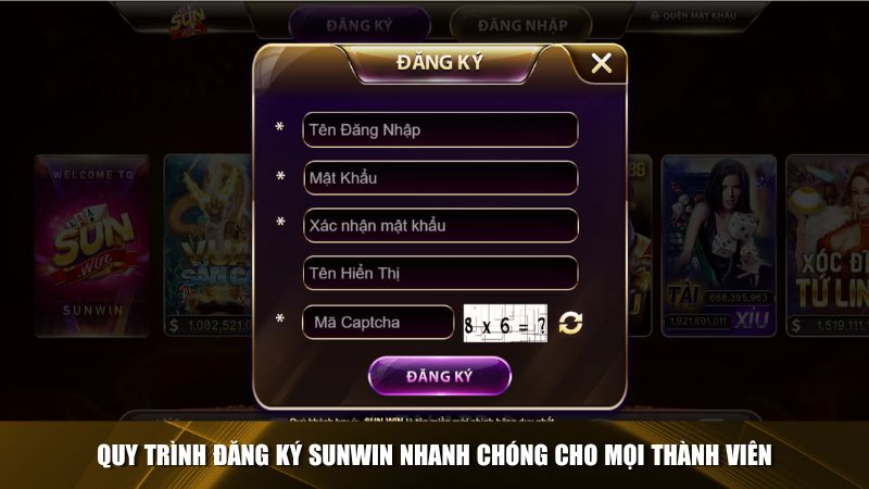 Quy trình đăng ký Sunwin nhanh chóng cho mọi thành viên
